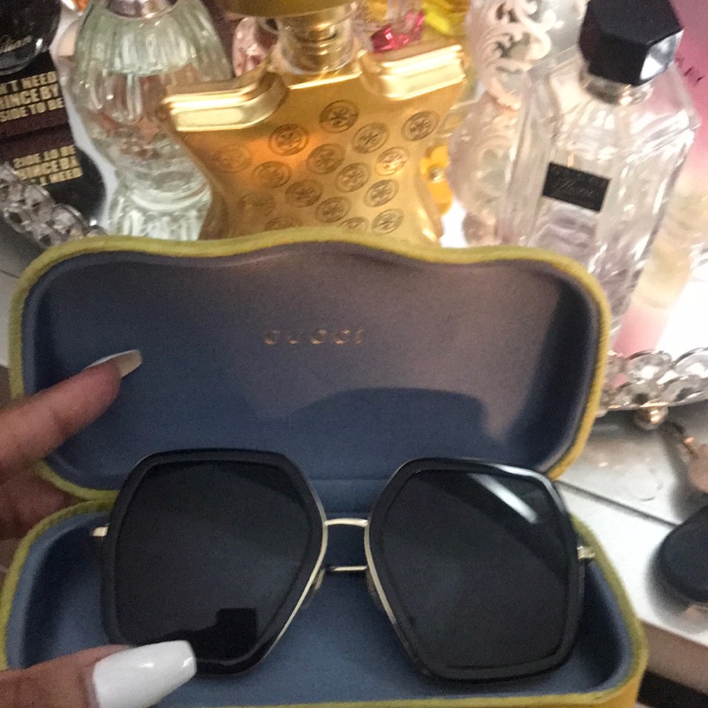 Authentic Gucci 56 mm Sunglasses